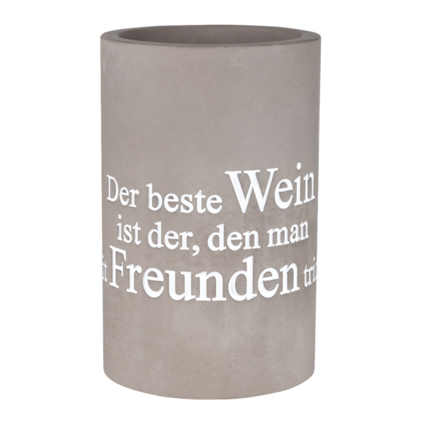 räder Flaschenkühler „Der beste Wein“