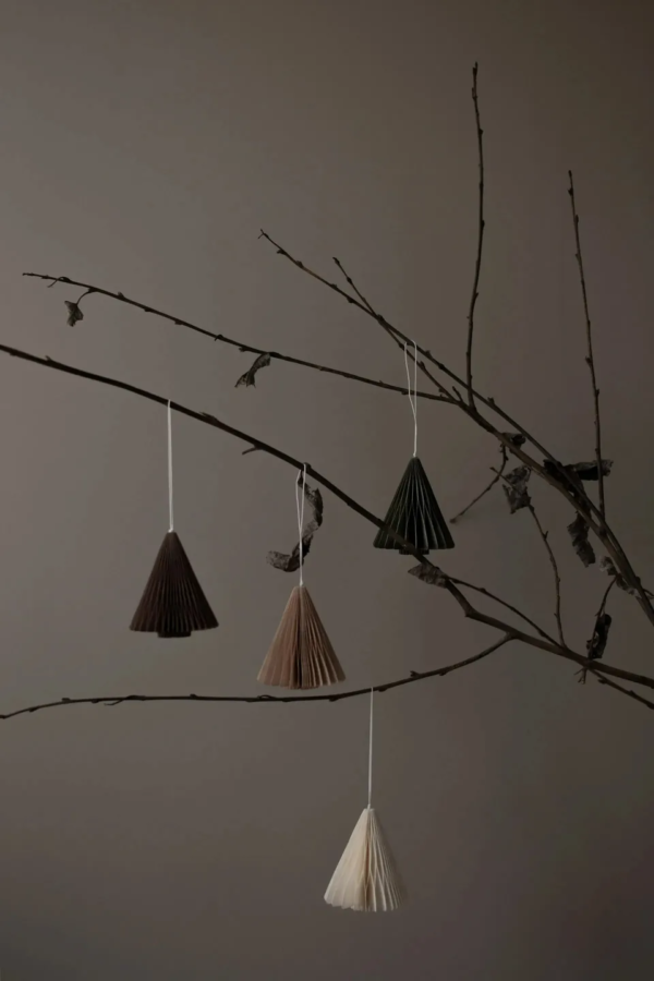 DBKD Papier Weihnachtsbaum, sand – Bild 2